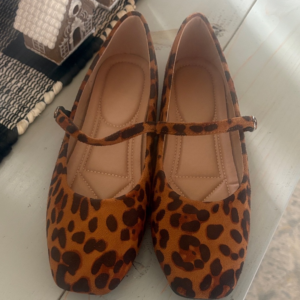 Leopard Pattern Women's Loafers